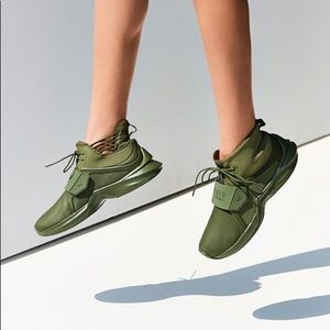 puma fenty trainers khaki